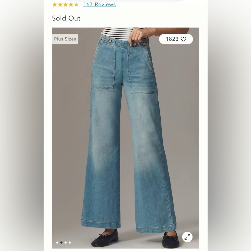 Anthropologie Pilcro Kit Trouser 27